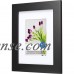 Mainstays Matted Picture Frame, Black   550850024